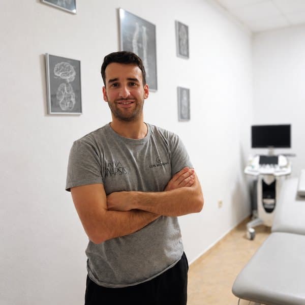 Retrato de Luis Moreno Muñoz, fisioterapeuta de Sinapsis